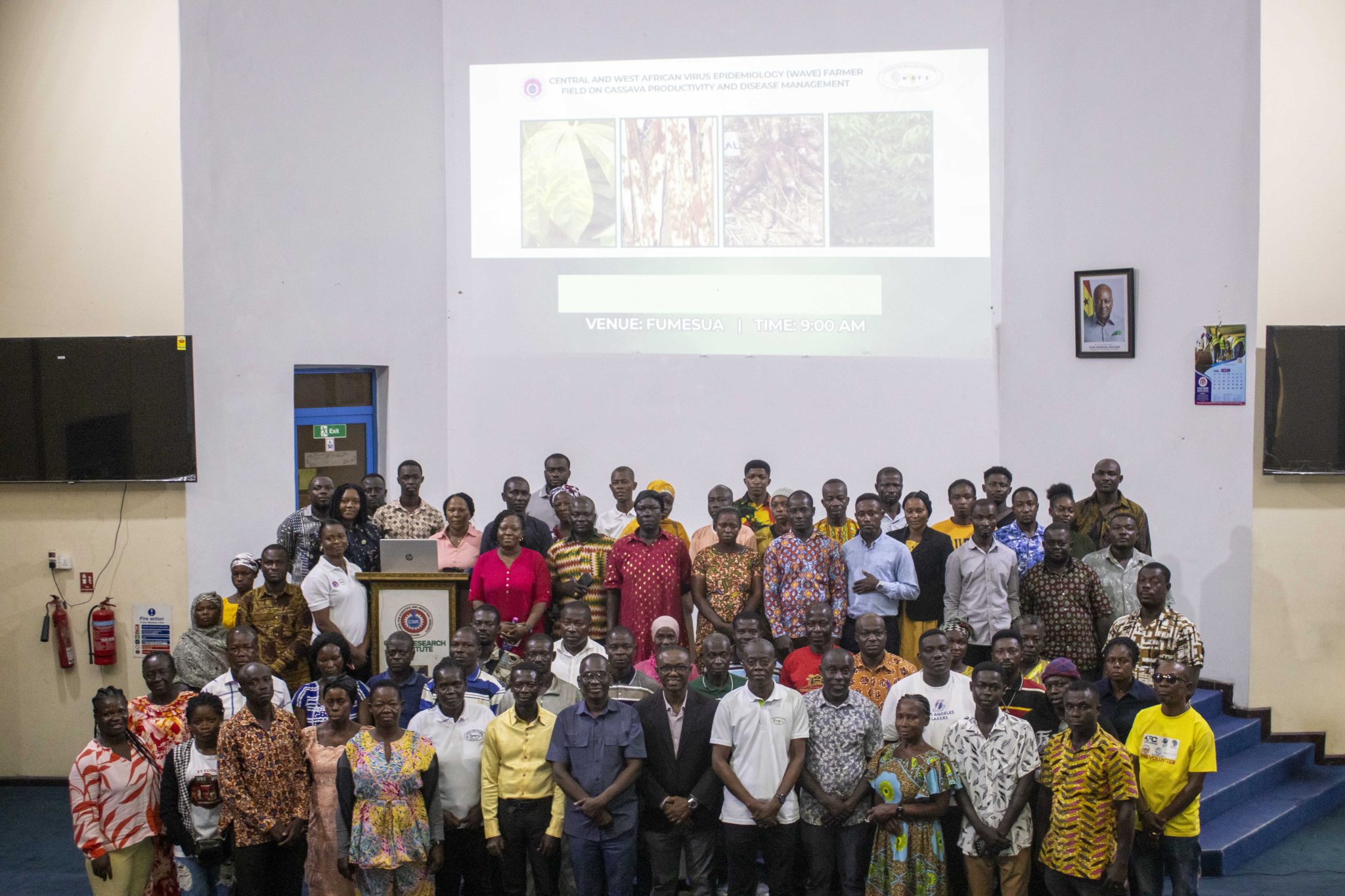 CASSAVA FARMERS CALL FOR MARKET SUPPORT AT WAVE FARMER FIELD DAY